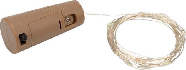 Гирлянда Neon-Night РОСА с пробкой 2 м, 20 LED белое свечение [302-025]