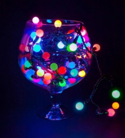 Гирлянда Neon-Night Шарики d 25мм 5 м 25 LED RGB [303-559]