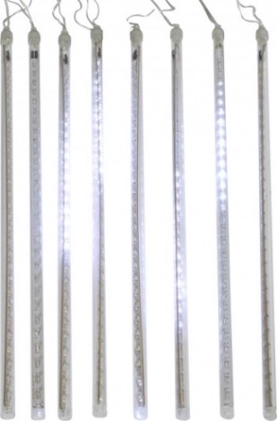 Гирлянда Neon-Night Тающие сосульки 8штх50см, шаг 50 см LED белые [256-313-6]