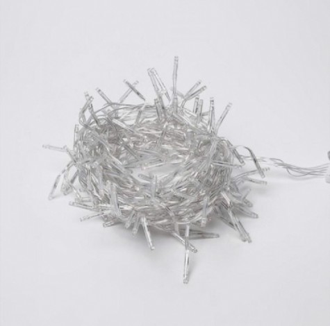 Гирлянда Neon-Night ТВИНКЛ 15м темно-зеленый ПВХ, 120 LED белый [303-055]