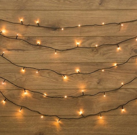Гирлянда Neon-Night ТВИНКЛ 20м темно-зеленый ПВХ, 160 LED теплый белый [303-116]