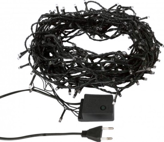 Гирлянда светодиодная Neon-Night 200 LED белые 20 м, с контролле [303-106]