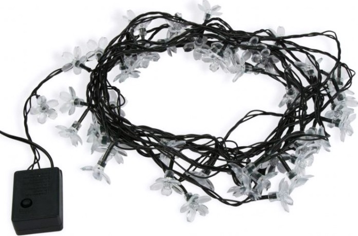 Гирлянда светодиодная Neon-Night Цветы Сакуры 50 LED розовые 7 м с контроллером [303-038]