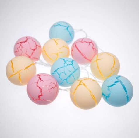 Гирлянда светодиодная Neon-Night Карамельки 1,5 м прозрачный пвх, 10 LED теплый белый [303-082]