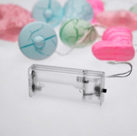 Гирлянда светодиодная Neon-Night Новый год 1,5 м прозрачный пвх, 10 LED теплый белый [303-081]