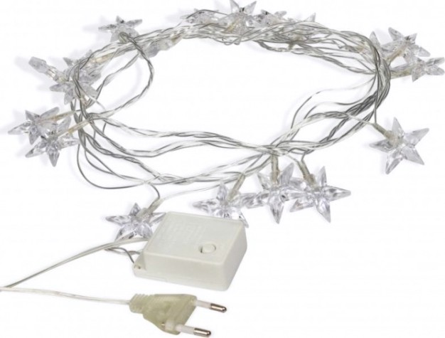 Гирлянда светодиодная Neon-Night Звездочки 20 LED красные 2,8 м [303-034]