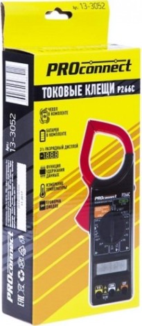 Клещи токоизмерительные Proconnect P266C токовые [13-3052]