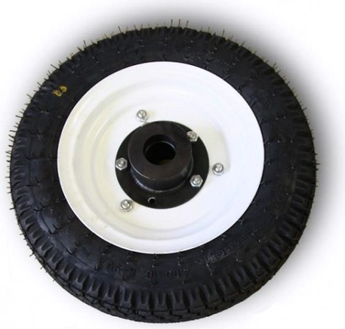 Колесо НЕВА в сборе с подшипником для тележек ТПМ и ТПМ-М