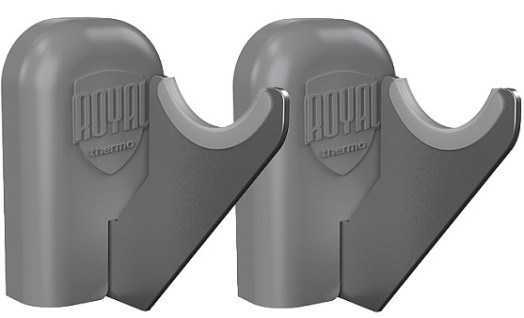 Комплект настенных регулируемых кронштейнов ROYAL THERMO Design 100, серебристые НС-1402553 [НС-1402553]