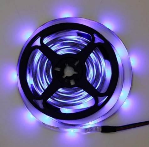Комплект светодиодной ленты GLANZEN LSL-0025-05-RGB-L 150 диодов rgb 5 м [LSL-0025-05-RGB-L]