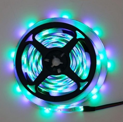 Комплект светодиодной ленты GLANZEN LSL-0025-05-RGB-L 150 диодов rgb 5 м [LSL-0025-05-RGB-L]