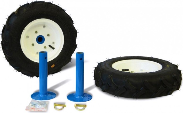 Комплект транспортных колес НЕВА 4.0х8 (30мм) 005.62.1800 [005.62.1800]