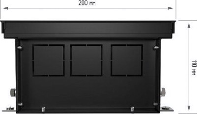 Конвектор внутрипольный ROYAL THERMO ATRIUM RT-A-110/200/1400-DG-U-NA [НС-1477232]