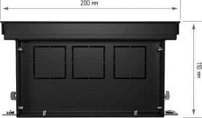 Конвектор внутрипольный ROYAL THERMO ATRIUM RT-A-110/200/2400-DG-U-NA [НС-1477247]