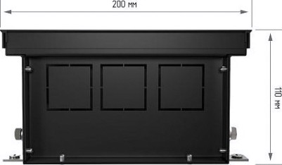 Конвектор внутрипольный ROYAL THERMO ATRIUM RT-A-110/250/1400-DG-U-NA [НС-1430171]
