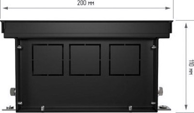 Конвектор внутрипольный ROYAL THERMO ATRIUM RT-A-110/250/2400-DG-U-NA [НС-1477286]