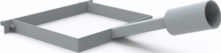 Кронштейн GAUSS D48 для уличных светильников на столб 430х260х130 [903265402]