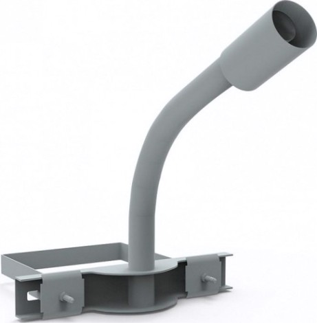 Кронштейн GAUSS D60 для уличных светильников на опору с 1 хомутом 625х [903265203]