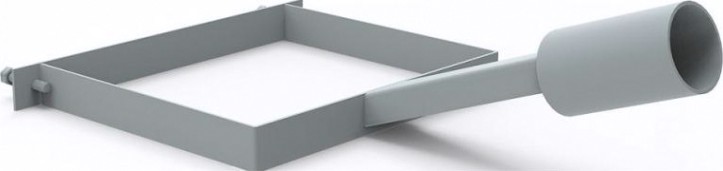 Кронштейн GAUSS D60 для уличных светильников на столб 430х260х130 [903265403]