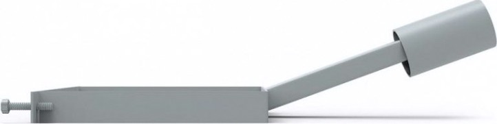 Кронштейн GAUSS D60 для уличных светильников на столб 430х260х130 [903265403]