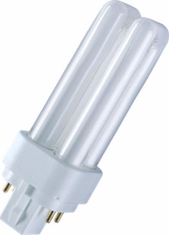 Лампа люминесцентная Osram CFL DULUX компактная неинтегрированная d/e 18w/827 g24q-2 10 [4050300012148]