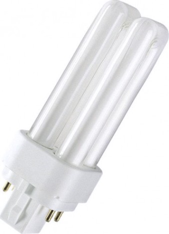 Лампа люминесцентная Osram CFL DULUX компактная неинтегрированная d/e 18w/830 g24q-2 10 [4050300327211]