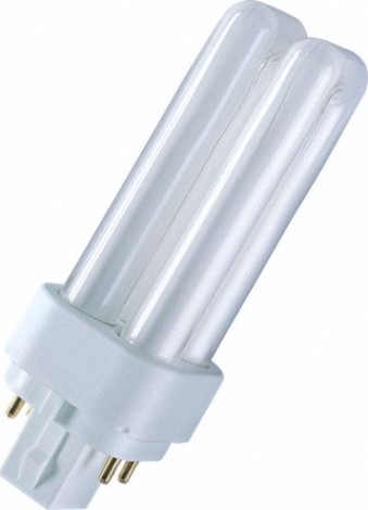 Лампа люминесцентная Osram CFL DULUX компактная неинтегрированная d/e 26w/830 g24q-3 10 [4050300327235]