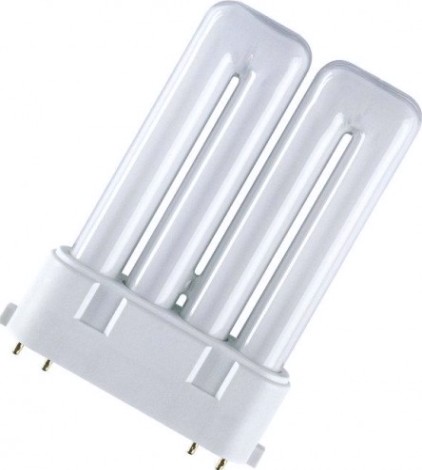 Лампа люминесцентная Osram CFL DULUX компактная неинтегрированная f 24w/840 2g10 10x1 [4050300333588]