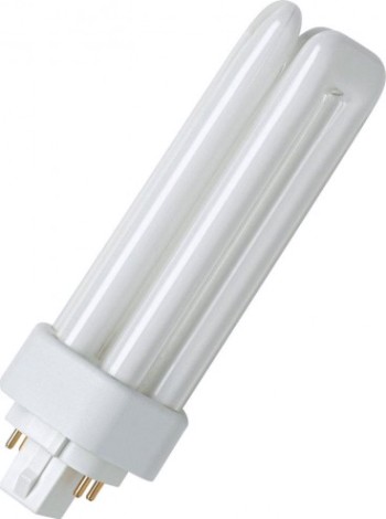 Лампа люминесцентная Osram CFL DULUX компактная неинтегрированная t/e 26w/840 plus gx24 [4050300342283]