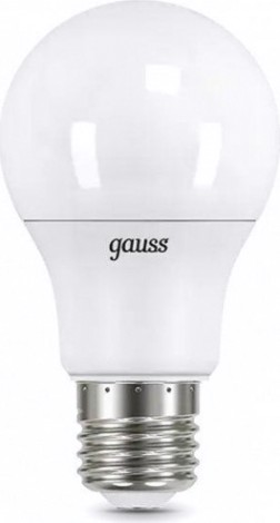 Лампа светодиодная GAUSS A60 a60 10w 920lm 4100k e27 шаг. диммирование led [102502210-S]