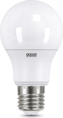 Лампа светодиодная GAUSS A60 a60 7w 680lm 3000k e27 led [102502107]