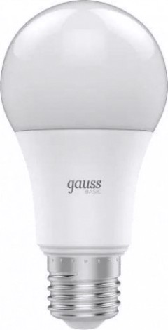 Лампа светодиодная GAUSS A60 basic 13,5w 1300lm 4100k е27 led [1023224]