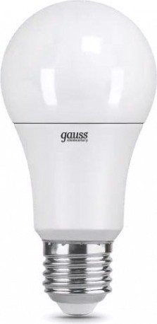 Лампа светодиодная GAUSS A60 elementary a60 10w 920lm 4100k е27 led [23220]