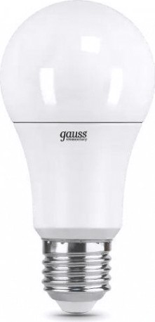 Лампа светодиодная GAUSS A60 elementary a60 12w 1170lm 6500k e27 led [23232]