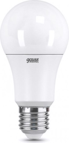 Лампа светодиодная GAUSS A60 elementary a60 15w 1450lm 4100k e27 led [23225]
