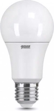 Лампа светодиодная GAUSS A60 elementary a60 20w 1520lm 3000k e27 led [23219]