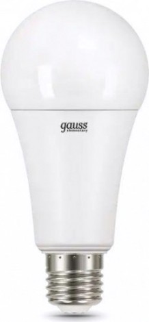 Лампа светодиодная GAUSS A67 elementary a67 30w 2360lm 4100k e27 led [73229]