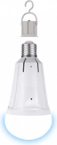 Лампа светодиодная GAUSS A80 12w 900lm 4100k е27 авар. с li-ion аккумулятором l [102002212]