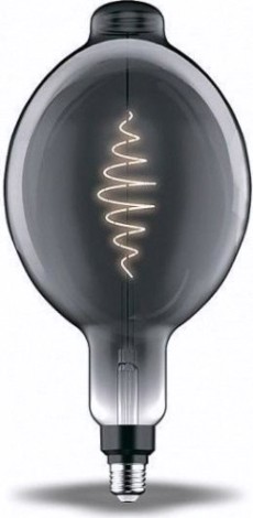 Лампа светодиодная GAUSS BT180 filament 8.5w 165lm 1800к е27 gray flexible led [152802005]