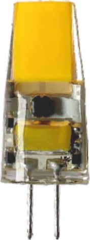 Лампа светодиодная GAUSS Elementary G4 12V 3W 210lm 3000K силикон [18713]