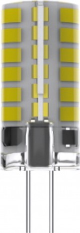 Лампа светодиодная GAUSS Elementary G4 12V 5W 400lm 4100K силикон [18725]