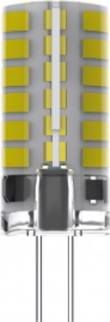 Лампа светодиодная GAUSS Elementary G4 AC180-240V 5W 400lm 4100K силикон [18025]
