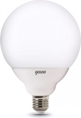 Лампа светодиодная GAUSS G125 22w 1800lm 3000k e27 led [105102122]