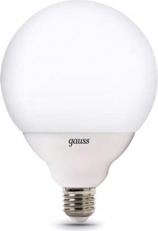Лампа светодиодная GAUSS G125 22w 1900lm 4100k e27 led [105102222]