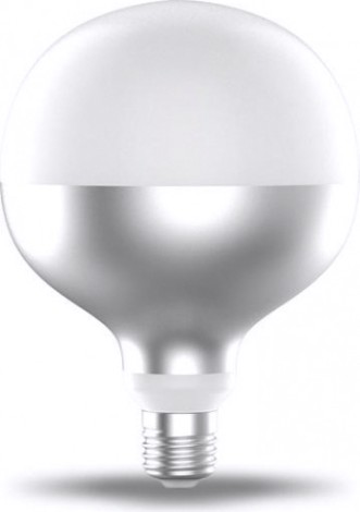 Лампа светодиодная GAUSS G125 filament 9w 890lm 4100к е27 mirror-milky led [1014802209]