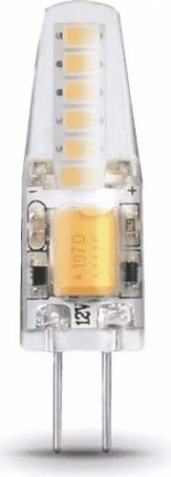 Лампа светодиодная GAUSS G4 g4 12v 2w 200lm 4100k силикон led [207707202]