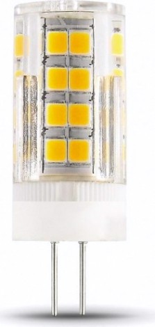 Лампа светодиодная GAUSS G4 g4 ac185-265v 4w 400lm 2700k керамика led [107307104]