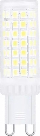 Лампа светодиодная GAUSS G9 ac185-265v 5,5w 580lm 6500k керамика диммируемая [107309355-D]