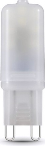 Лампа светодиодная GAUSS G9 elementary g9 ac220-240v 3w 240lm 3000k пластик le [14913]