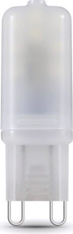 Лампа светодиодная GAUSS G9 elementary g9 ac220-240v 3w 240lm 4100k пластик le [14923]